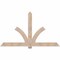 Ekena Millwork Redmond Smooth Timber Gable Bracket, Douglas Fir, 84"W x 49"H x 1 1/2"D x 5 1/2"F, 14/12 Pitch GBW084X49X0206RED00SDF - alternate 1